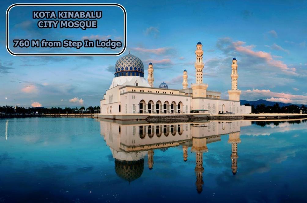 Step-In Lodge Kota Kinabalu Bagian luar foto